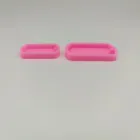 Square Mould New Design 1.85" Square Tag Silicone Mould Plate Decor Mould