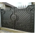 Iron Gate Gates Iron European Style Wrought Iron Gate Design Metal Luxury Entrance Wrought Iron Gates