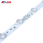 Rgb Strip DC24V IP20 Non Waterproof Sidelight 24leds/m 24W/M 3030 Smd Edge Lit RGB LED Strip Bar