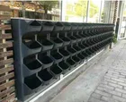 Garden Pots Wall Garden Pot Hot Sale Manufacturer Self Watering Plastic Vertical Garden Wall Planter Decorative Flower Pots