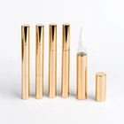 Pen Wholesale Empty High Quality 2ml 4ml 15ml Rose Gold Plastic Rotating Makeup Pen