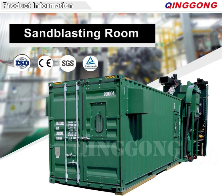 Container Sandblasting Room Booth Buy Container Blasting Room