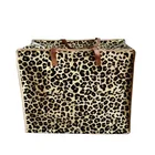 Carry Bag 2021 Design Recyclable Cheap And Big Storage Carry Bag Shopping Luggage Non Woven Packaging Zipper Bag