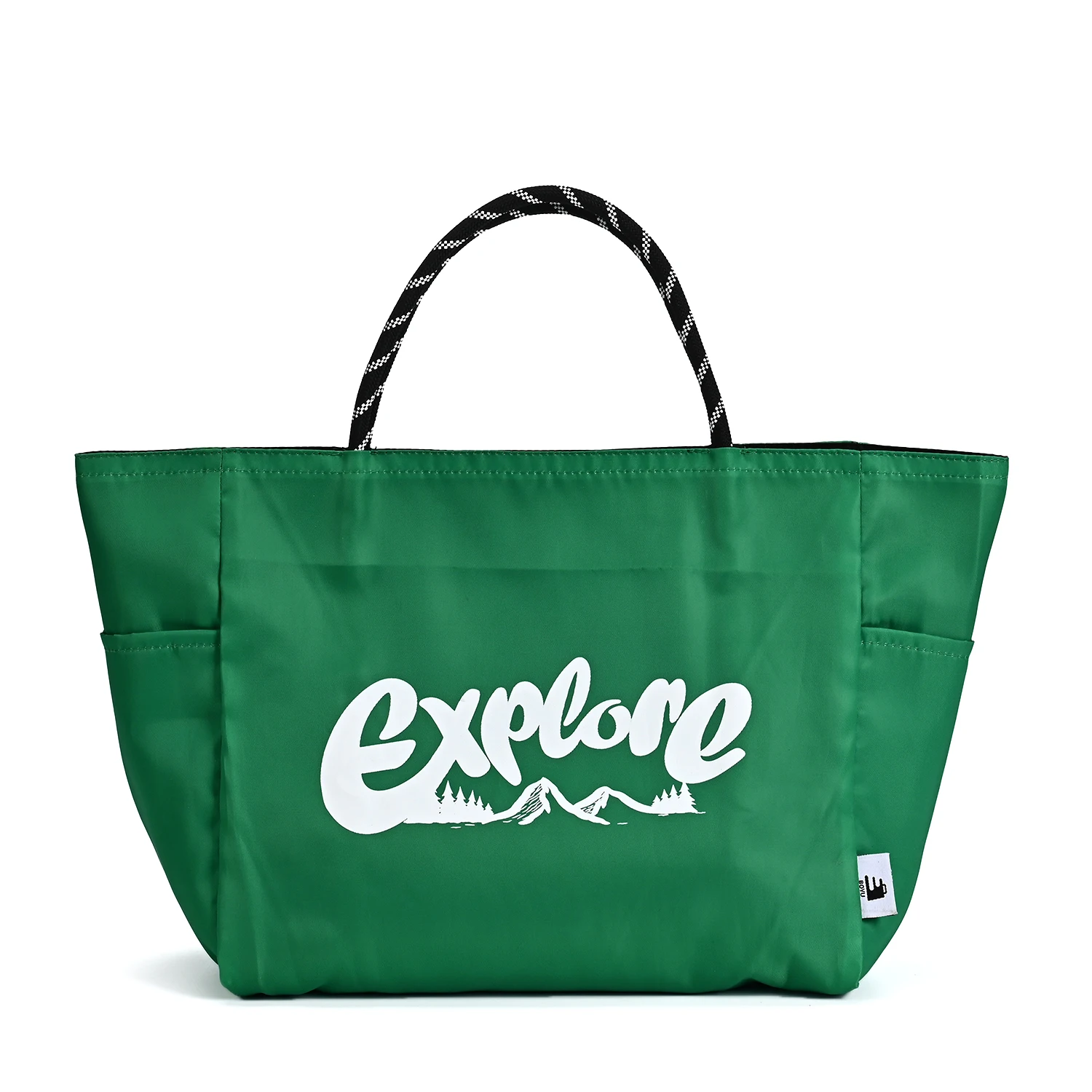 Custom Logo Printed Polyester Cloth Shopping Bag Sublimation Tote Bag Blank Canvas Pouch Bag for Promotion supplier