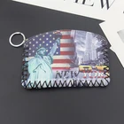 Leather Purse High Quality Small Pu Leather Wallets Coin Purse Cartoon Mini Credit Card Women Bag