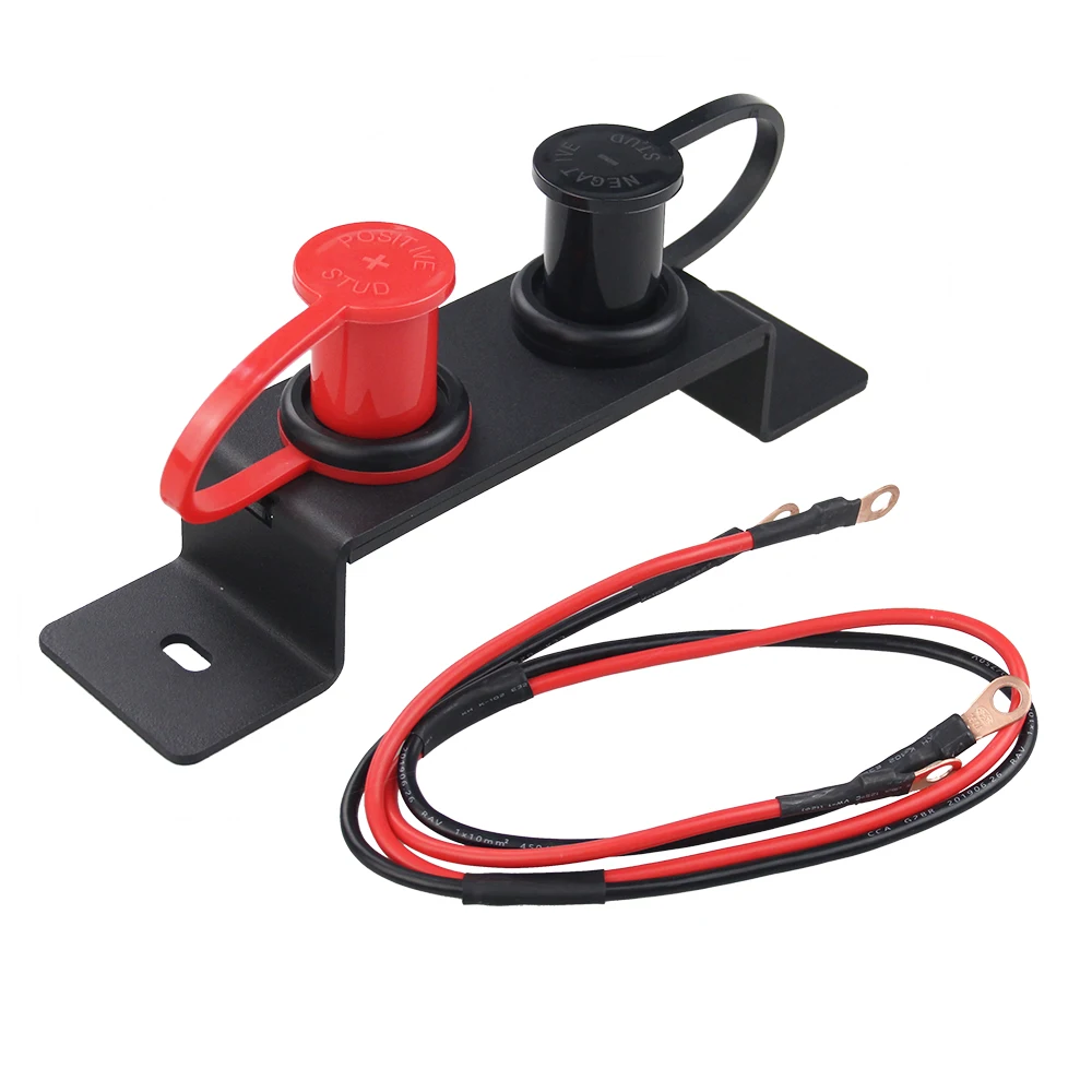 Charging Jumper Terminals Relocation Kit for Can-Am X3 Remote Battery Jump Post 