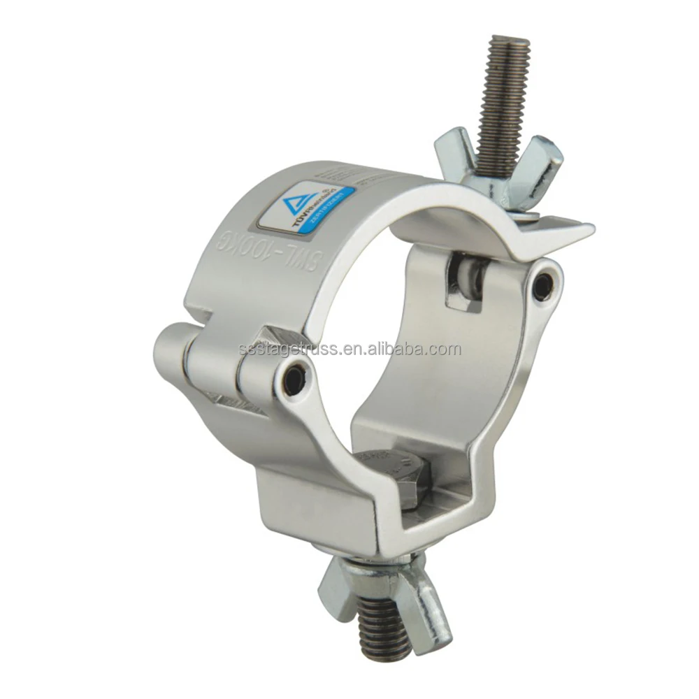 product aluminumtruss clamp hook lighting clamp hook stage load coupler pipe truss display truss system accessories-8