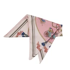 Silk Designer Satin Scarf Vabovin Women's 35" Satin Square Silk Like Hair Scarves And Wraps Headscarf For Sleeping