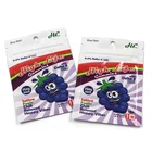 Custom Resealable Shiny Metallic Flat Pouches Edible Delta 8 Gummies Packaging