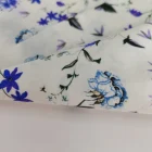 Fabric 21% Mulberry Silk Cotton Fabric Printed Fabric For Women Clothe