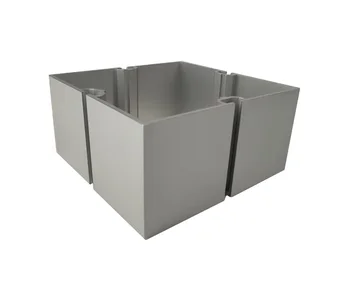 2021 100mm 120mm polish square extrusion aluminium profile various models used for exhibition booth trade show