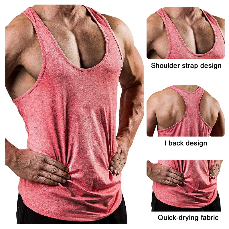 New fitness sports and leisure home vest men's breathable sweat