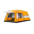Family For 2 3 4 Person Outdoor Anti Rain Waterproof Tent And Big Rooms Family Light Camping Tents