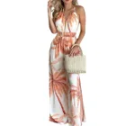 DT-P000021Sexy And Elegant Casual Bohemian Style Back Printing Suspenders Formal Ladies Women Jumpsuit 2021