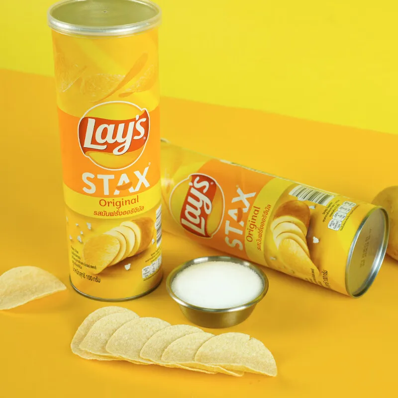 Thailand Lays Potato Chips Spicy Lobster Flavor 100g Wholesale Canned ...
