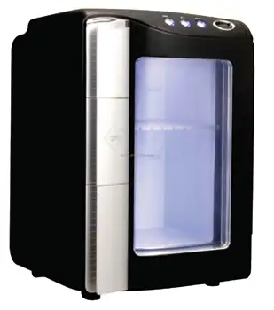 Mini Cosmetics Refrigerator makeup fridge with LED temperature display for home office