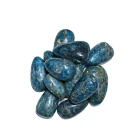 Gemstone Wholesale Bulk Natural Quartz Rock Gemstone Crystals Healing 5-7cm Blue Apatite Tumbled Stones