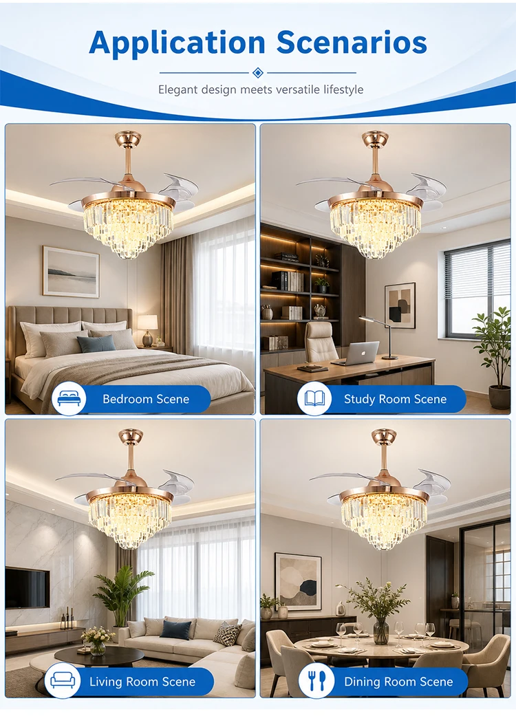Ceiling Fan, AC175-265V, 96W - detail 20