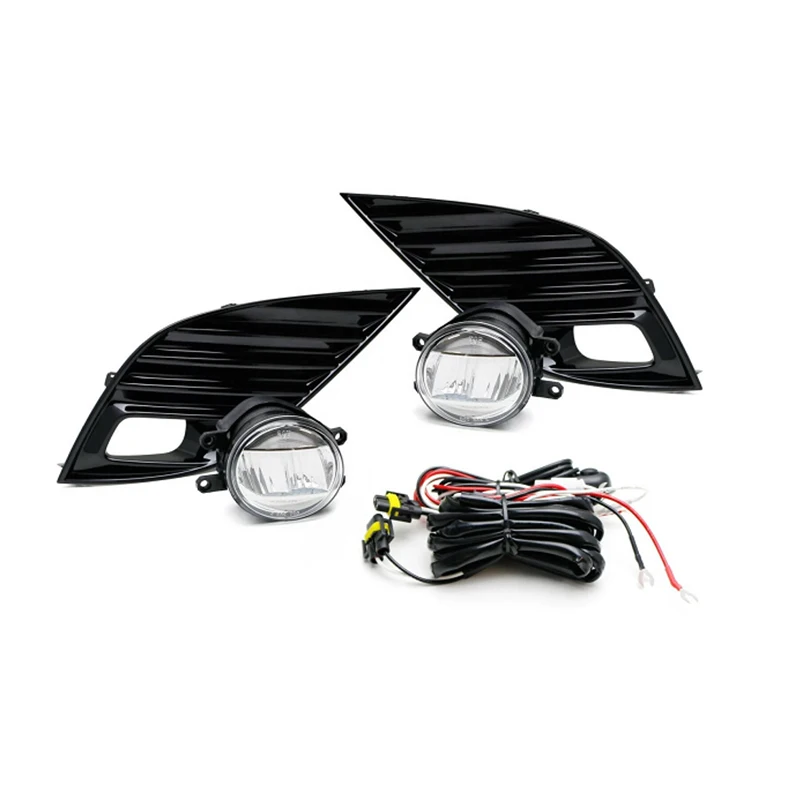 product saivis bumper fog lamp assy kit led fog lights for 2018 2019 2020 toyota camry se xse-36