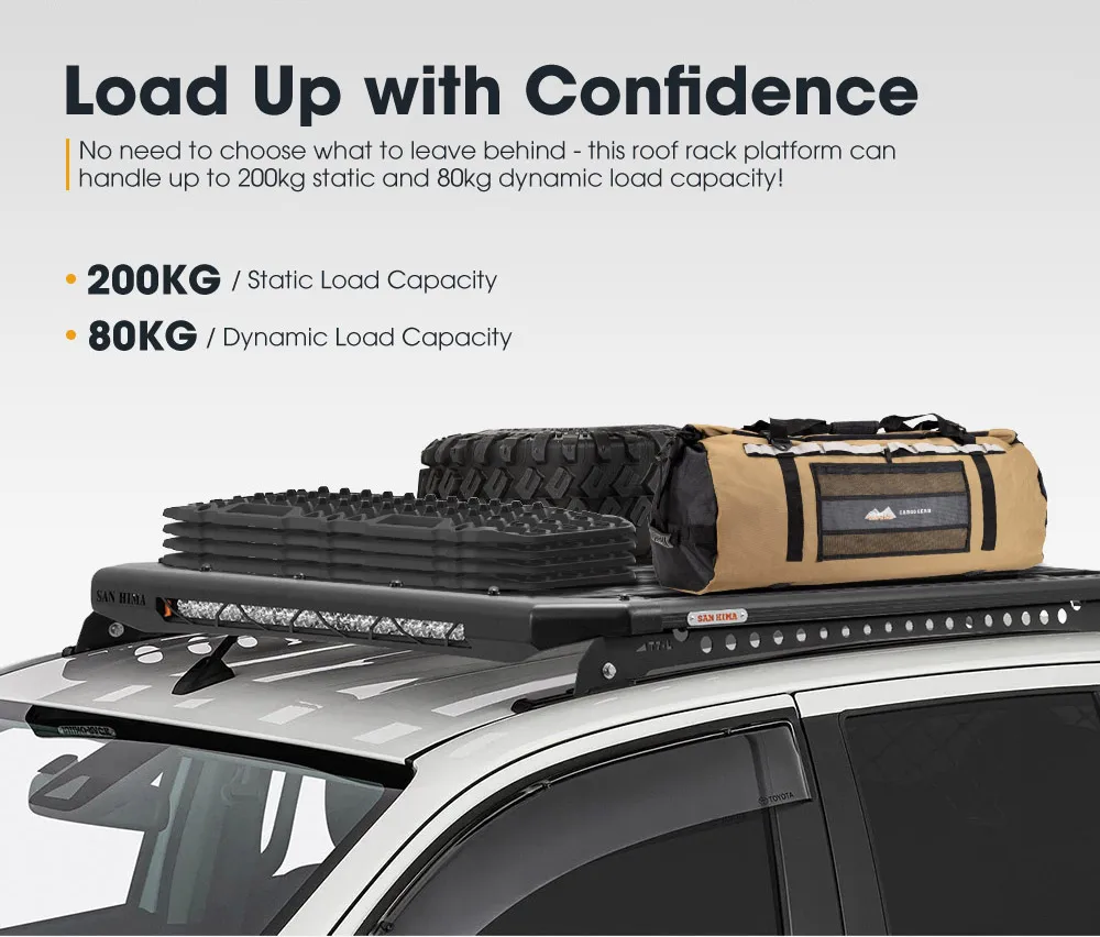 San Hima Universal X Off Road Cargo Carriers Car Roof Luggage Racks