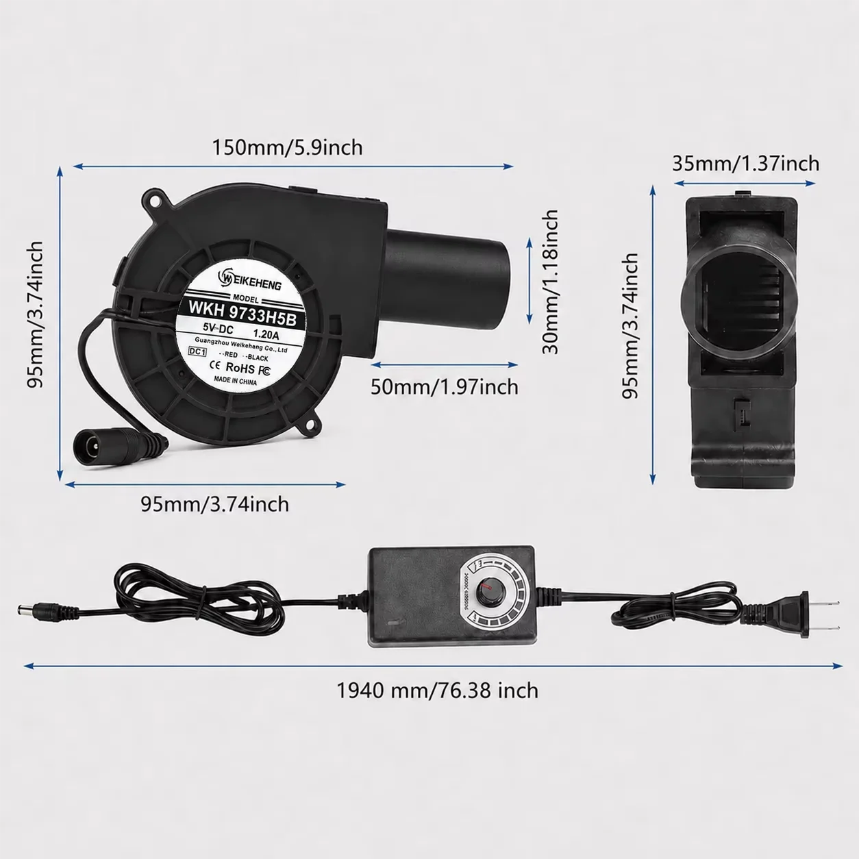High Quality Ball Bearing, WKH, 9733H5B, 5V, 1.2A - detail 6