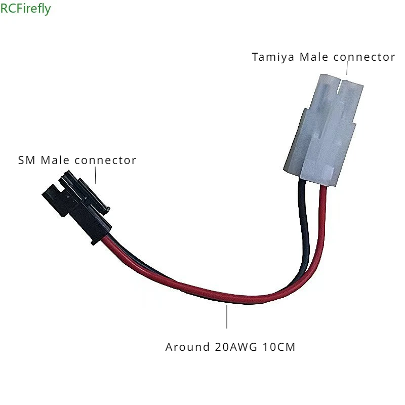 Tamiya Connector To Sm 2pin Female Male Adapter Plug Connectors Cable ...