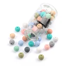 China Beads China Factory Beehive Beads Baby Silicone Teething Beads