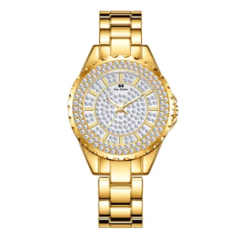 Women Gold Watch Luxury Women's Wristwatch Waterproof Golden Clock Stainless Steel Fashion Quartz Ladies Watch