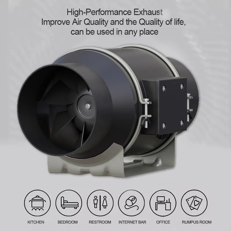 Inline Duct Fans, 220~240V, 402 CFM - detail 14