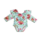 Clothes GirlyMax Winter Spring Baby Girls Floral Romper Infant Toddler Long Sleeve Clothes