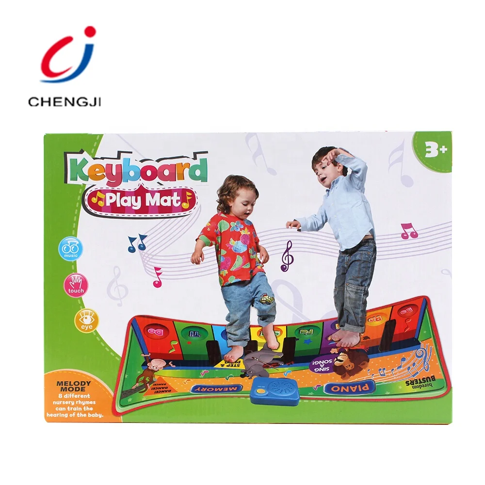 Soft music dancing toy baby keyboard musical piano kids play mat for children
