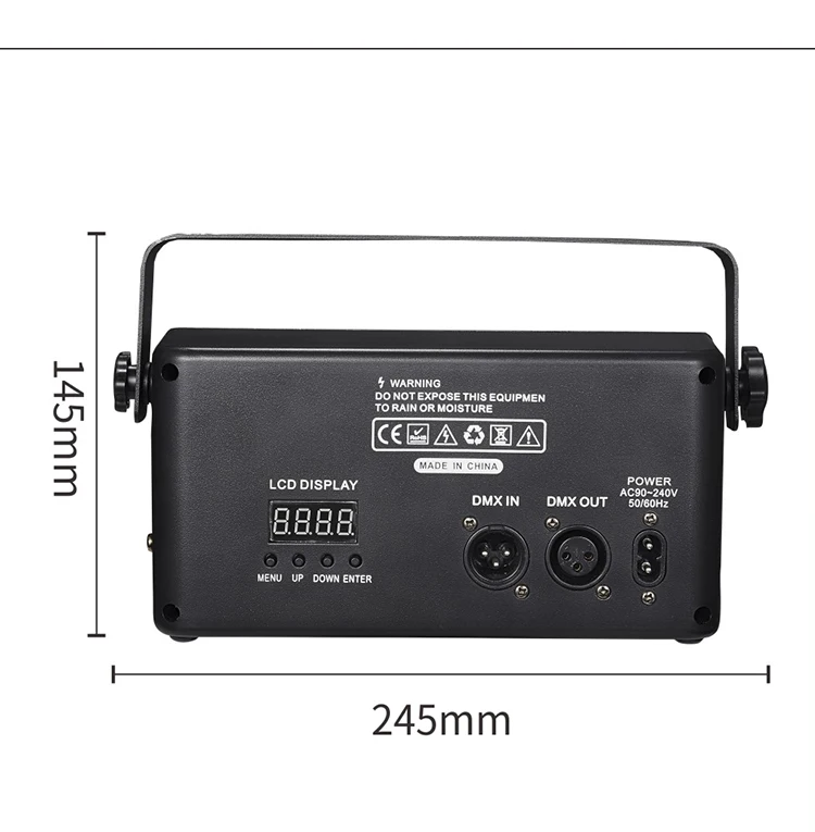 With Remote Control Portable LED Stage Lights for Festive Ambience & Parties for Dance Floor Decorations