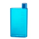 Shape Water A5 Notebook Shape Water Bottle Outdoor Running Fitness Portable Sports Water Cup Flat Plastic Water Cup