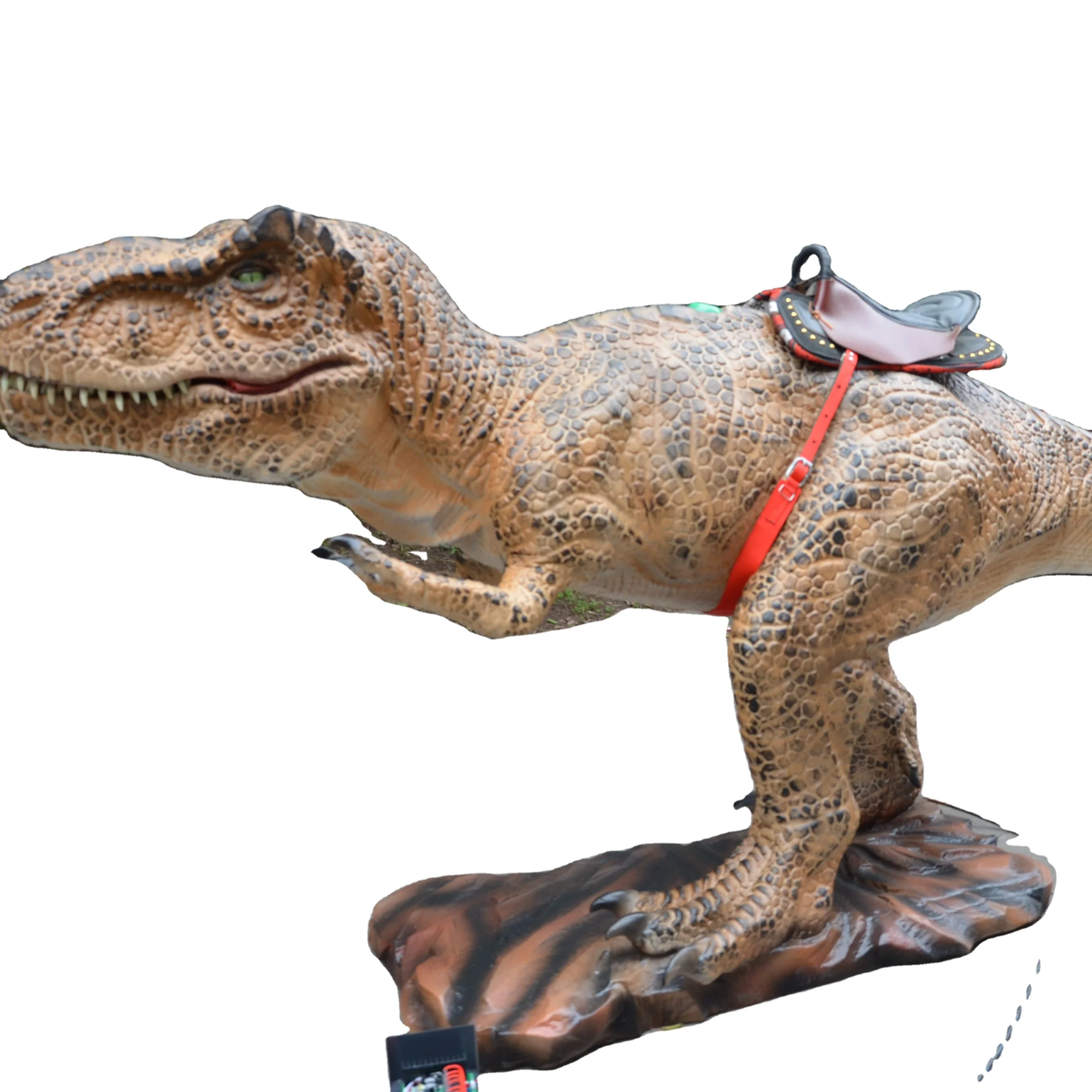 motorized dinosaur ride on toy