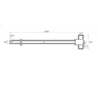 1 Option Panic Bar 1 Point Locking UL Series Panic Bar Dogging Option