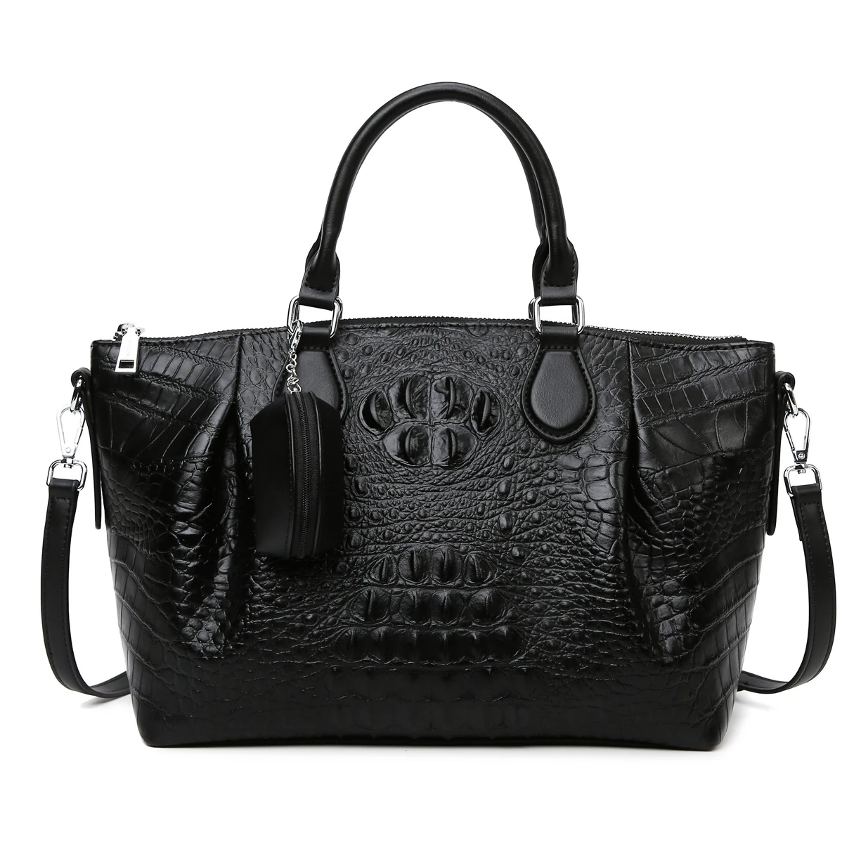 New Trend Crocodile Leather tote Bag Women's Leather Pu Fashion Shoulder Messenger Bag Handbag