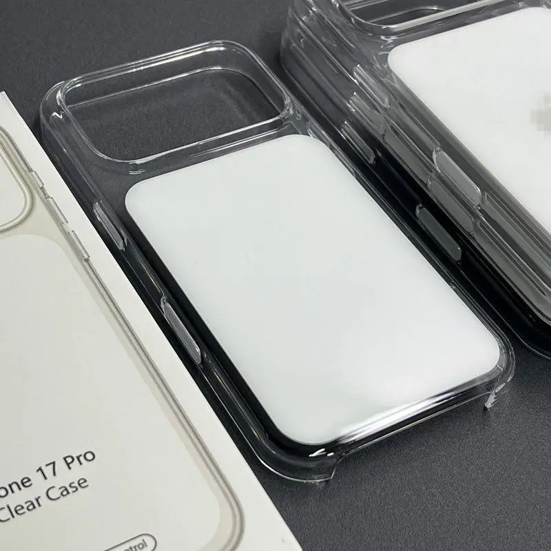 product laudtec clear magnetic mobile phone cover for iphone air 17 16 plus pro max tpupc shockproof case simple business back sjk1111-3