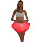Skirt SHINYOU Smart LED Tutu Skirt Women Adult Dance Vintage 5 Layer Ballet Tutu Skirt