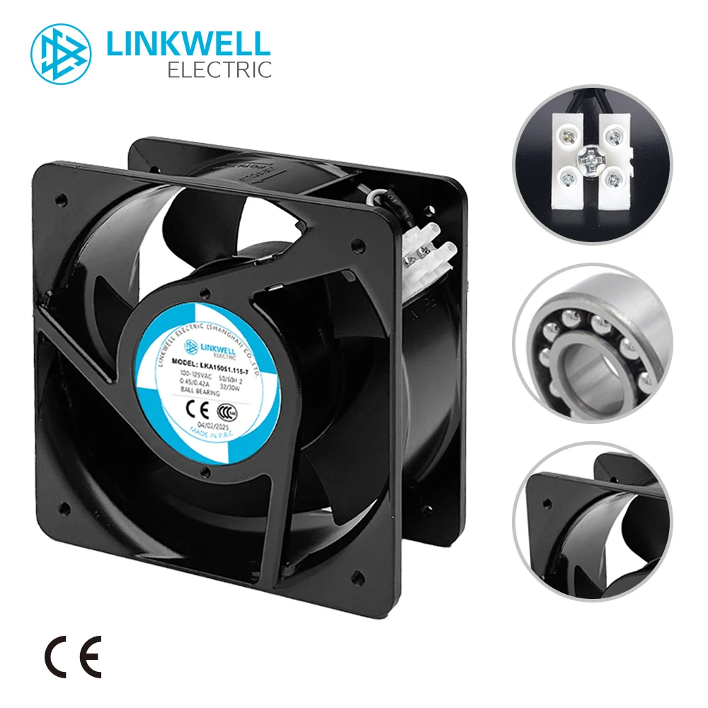 Axial Fan, LINKWELL, PBT, 110-240V - detail 4
