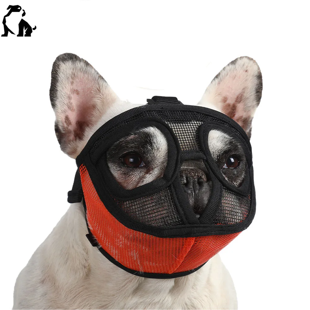 Handou Bulldog Mouth Cover Short Nose Flat Face Dog Anti Eat Anti Bite Breathable Mouth Cover Pug French Fightimouth G Fighting Buy Short Nose Flat Face Bulldog Muzzle Anti Eating And Anti Bite Mouth Cover Flat Face