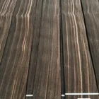 Ebony Wood China High Grade Natural Amara Ebony Wood Veneer Quarter Cut
