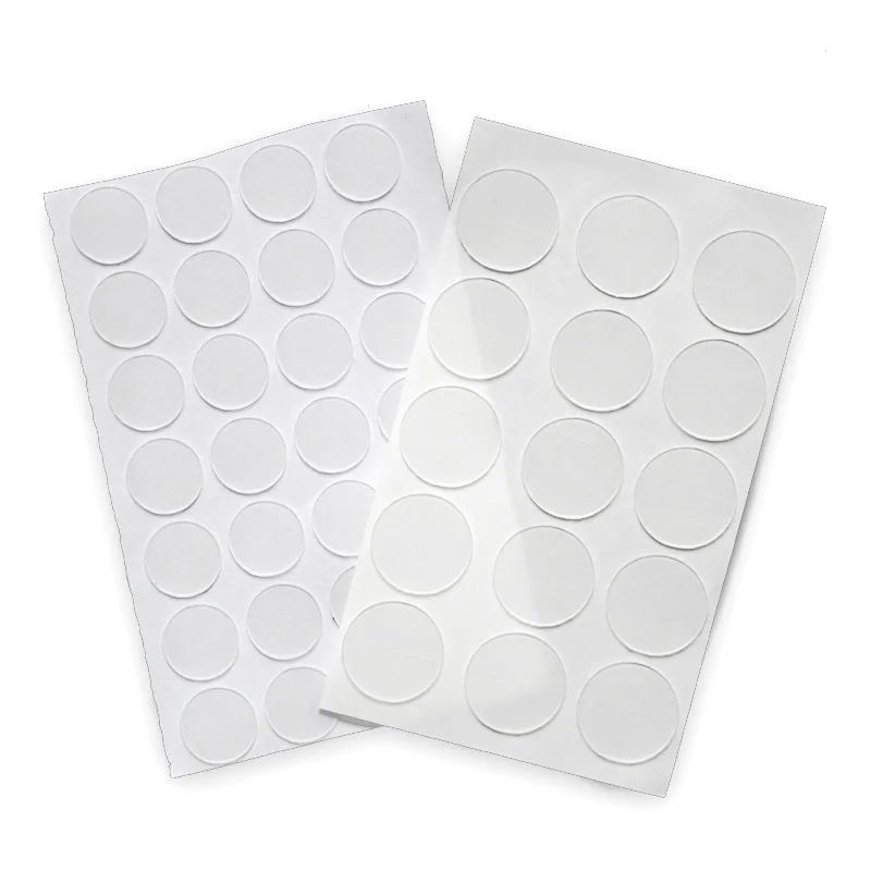 Multipurpose Die Cutting Double Sided Washable Circle Customized Size Nano Sticker Pad,Nano Tape Reusable