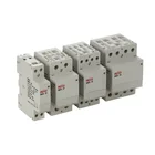 Contactor Factory Outlet OEM Support Plastic Silver Copper Rated Current 63A Modular Contactor