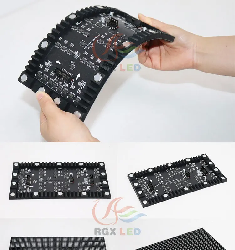 Indoor Soft Mini Size P3 240x120mm Full Color Led Matrix Module 80x40 Dots Directly Supplied by RGX Manufacturer