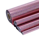 Roll Stamping Foil JINSUI Holographic Laser 12 Micron Heat Hot Stamping Aluminum Foil Roll