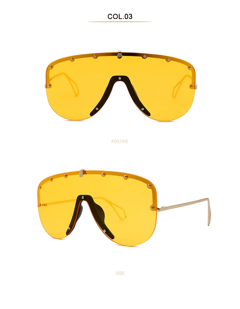 Men Designer Square Frame Classic Fashion UV400 Sun Glasses
