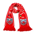 Scarf Factory Custom Design Knit Soccer Fans Scarf