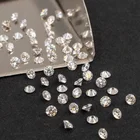 Gems White Zuanhui Gems Wholesale 8.0Mm EF Round Moissanite Stone Price Moissanite Melee Loose