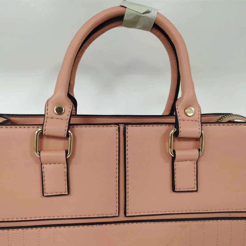 Morden Style 2023 Pink Shoulder Leather Lady Bag Women Tote Bag PU