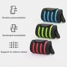 White China Manufacturer Durable Custom Orange White Wrist Support Wraps Cotton Roll Pair Weight Lifting